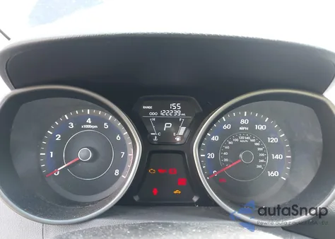 2012 Hyundai Elantra Limited from USA, damaged, VIN 5NPDH4AEXCH118544